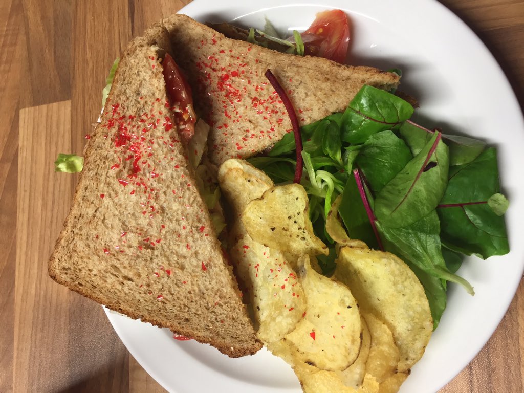 we_ageingbetter's tweet photo. Our @ageingbetterBHM adventure has begun! In @CakesnLaddersUK talking to the team from @birminghamlgbt about #JavaandChow and sandwiches! https://t.co/oknSeGmpSl