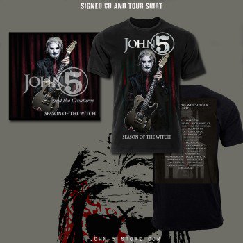 John 5 On Twitter Signed Seasonofthewitch Cd Album Tour Shirt Bundle In J5officialstore Https T Co Zp4fhumgi1 John5 John5andthecreatures Buyitnow Https T Co Dv9vp1cb2u