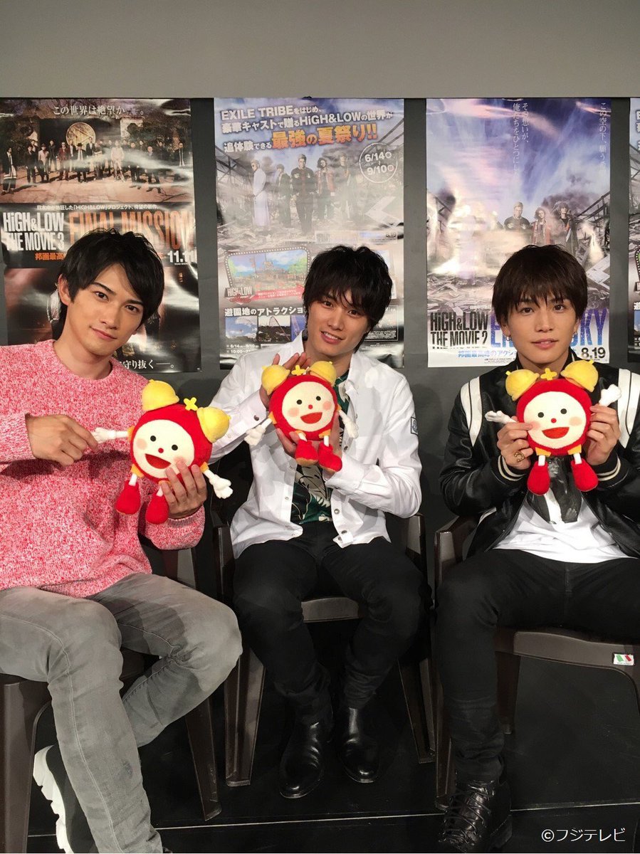 JSBLOVE27900301's tweet photo. 明日めざましテレビにガンちゃん出るよー\(*ˊᗜˋ*)/♡

High＆Low会場だってー(๑•̀ㅂ•́)و✧
めっちゃ行きたい(*๓´˘`๓)

同じ気持ちの人はRT宜しくϚ⃘๑•͡ ི.ྀ̫•๑꒜ღ⃛

＃めざましテレビ
＃岩田剛典
＃High＆Low https://t.co/utrCxIuD2p