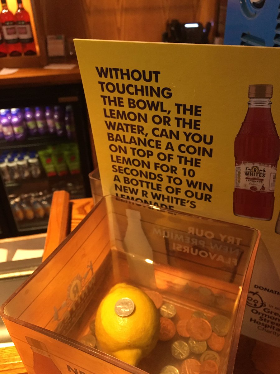 Jordan_Riches's tweet photo. SUCCESS! One lucky customer has managed to complete our Lemon Challenge. Anyone else feeling lucky? 🍋🍋🍋 @WeAreSUGM @BrewersFayre #RoyalQuays https://t.co/Vzng03Qo0A