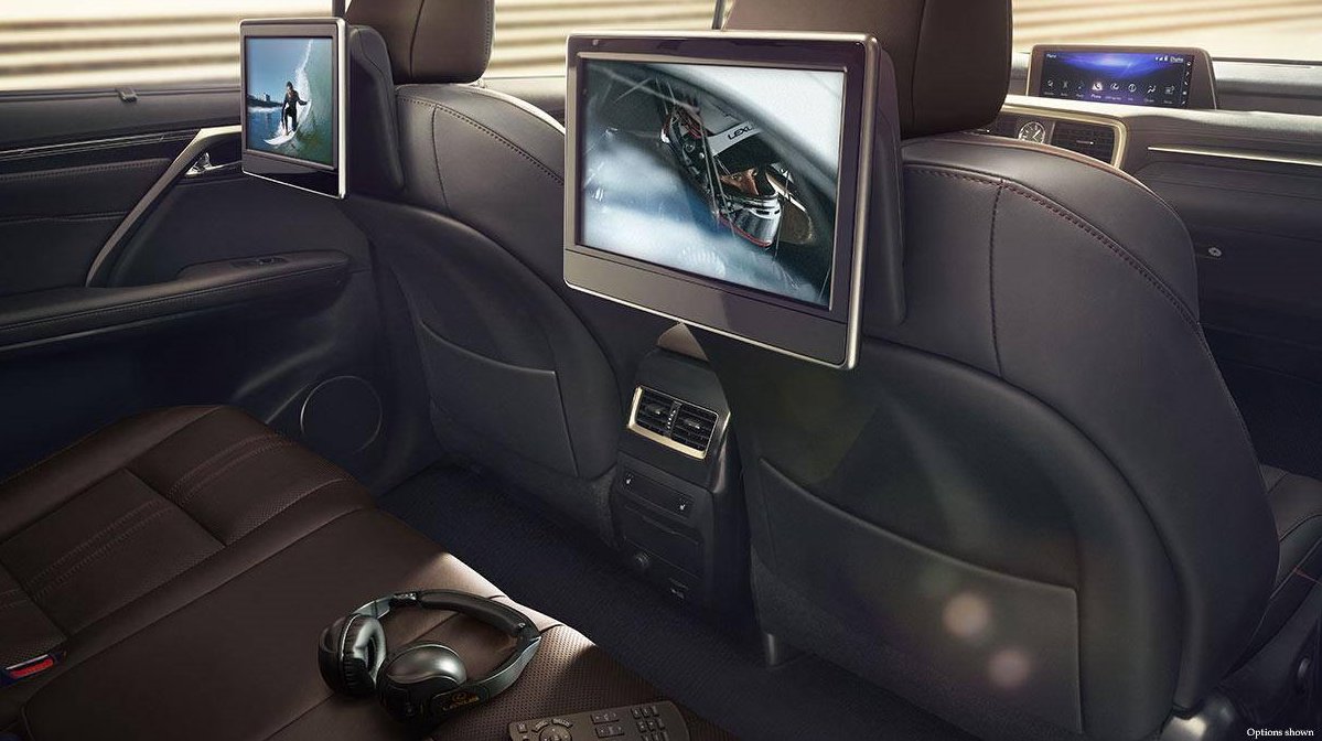 With our rear-seat entertainment system we're getting one step closer to world harmony between siblings. #LexusRX lexus.us/1STJBss