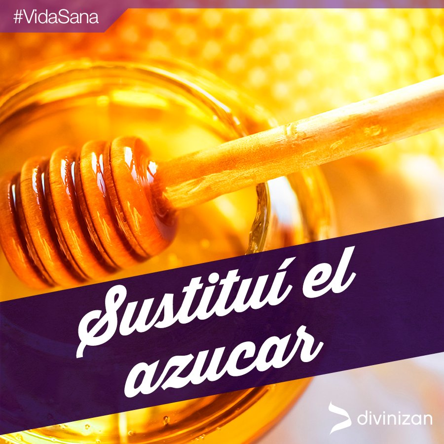 divinizan's tweet photo. Una opción saludable es reemplazarla por miel. #VidaSana #DivinizanTips https://t.co/dsfb5Liy17