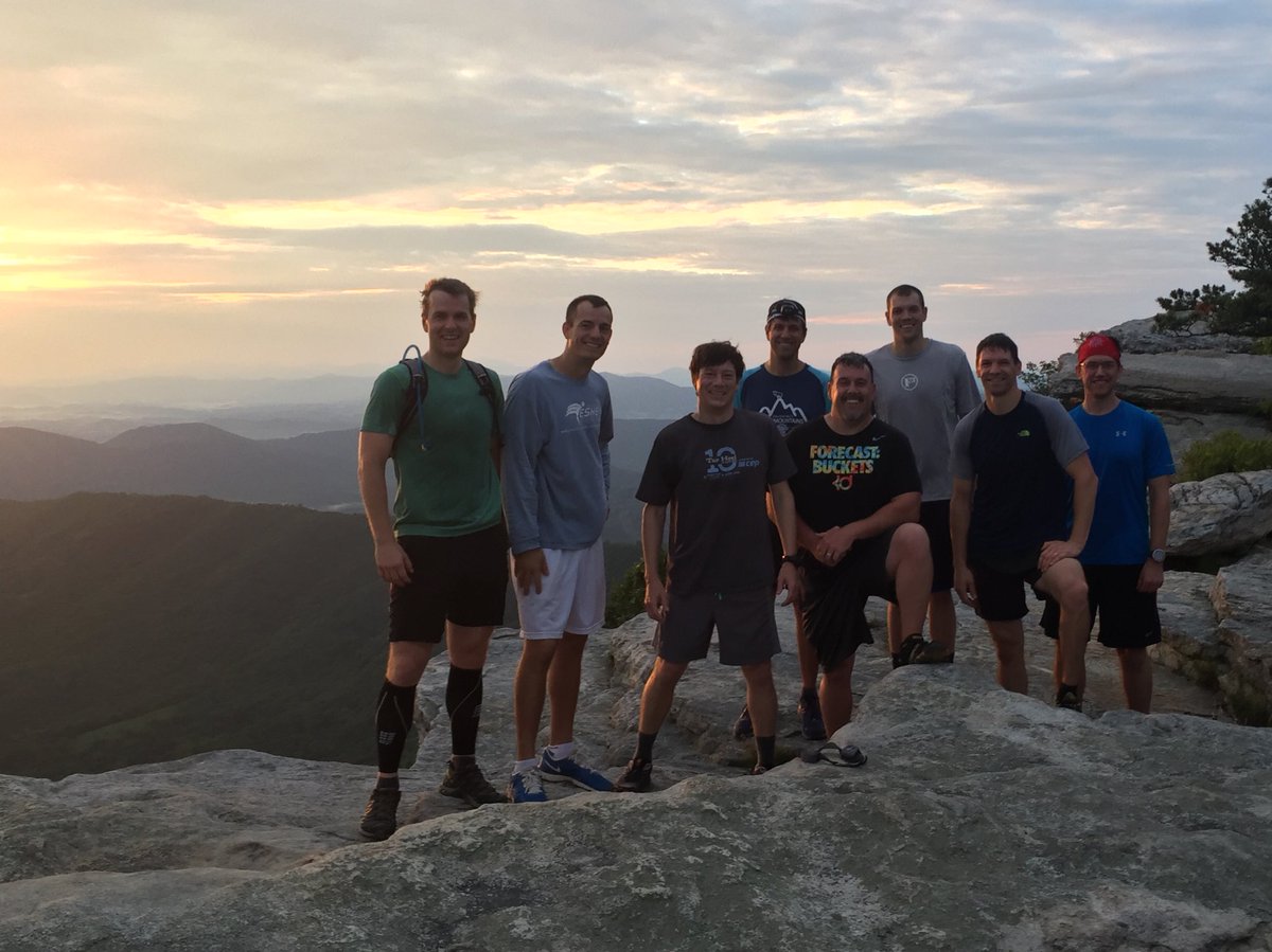 doberIPA's tweet photo. Can't argue with a sunrise run to #mcafees with the @F3Roanoke crew. https://t.co/APnMPDG9SR