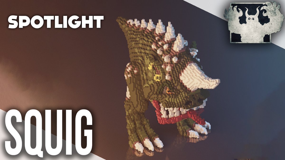 Pixelbiester's tweet image. | Squig aus Warhammer 40K in Minecraft |

Builder: @beMulcho 
Video: @BassoMinecraft 
Render: @_Dfault 

👉youtu.be/HD7TPAJTwvQ👈