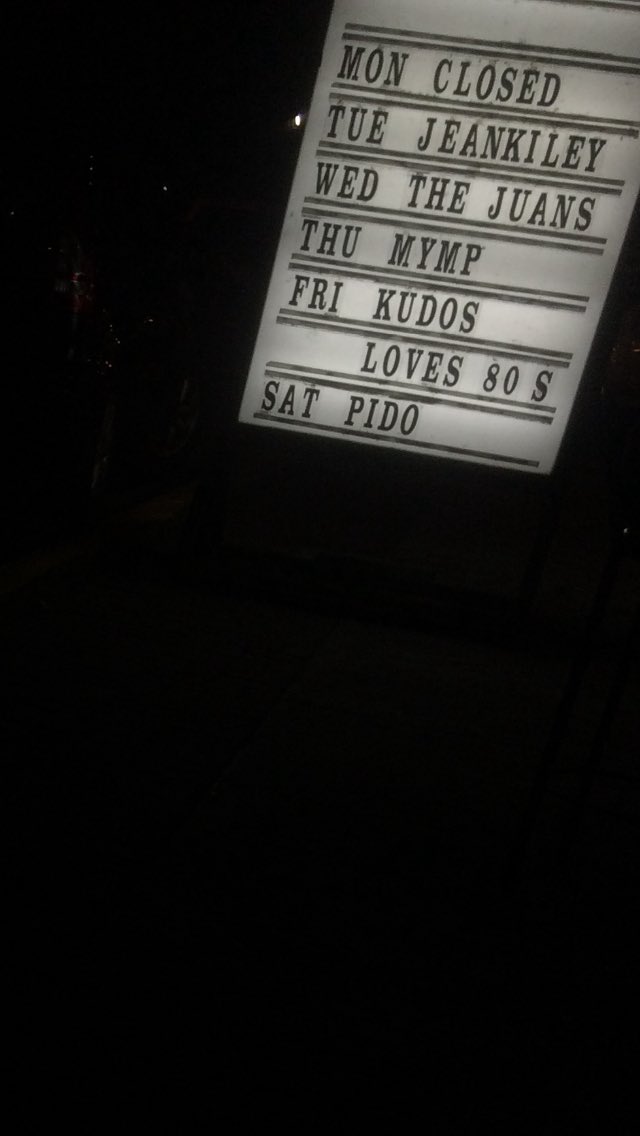 My kind of Wednesday night @ metrowalk 

<a href="/TheJuans_BAND/">The Juans</a>