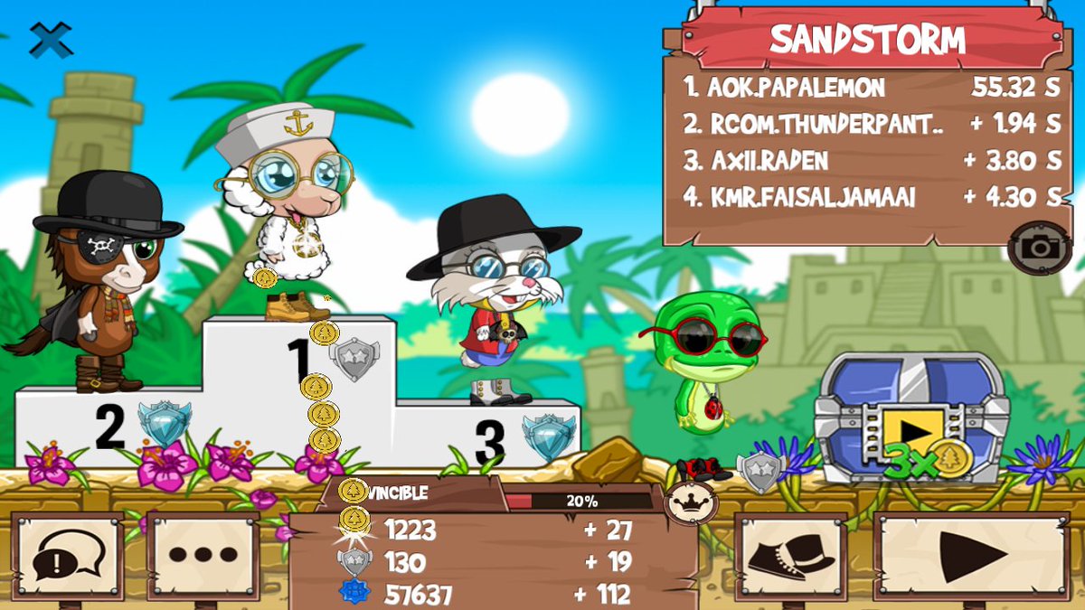 repansam's tweet photo. Get on my level, son! #funrun2 #Thunderpantzzz #RADEN #FaisalJamaai https://t.co/UCvHYvieZG