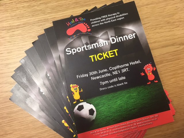 AvocaCE's tweet image. We're looking forward to hosting a table at Sportsman’s Dinner @HeelToeCharity on Friday, 30th June.