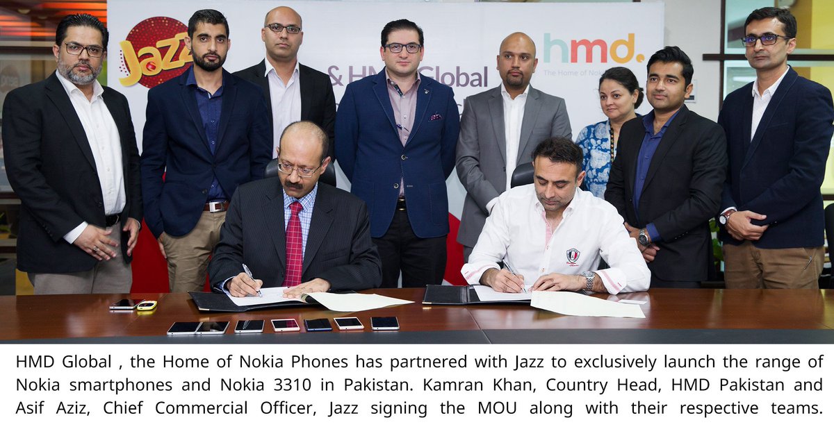 TelecomeNews's tweet photo. @HMDGlobal #Launch @nokiaPhones @NokiaPakistan In #PakistanWith @jazzpk 

https://t.co/lEd1cZaXZY https://t.co/7IGxFtKjub