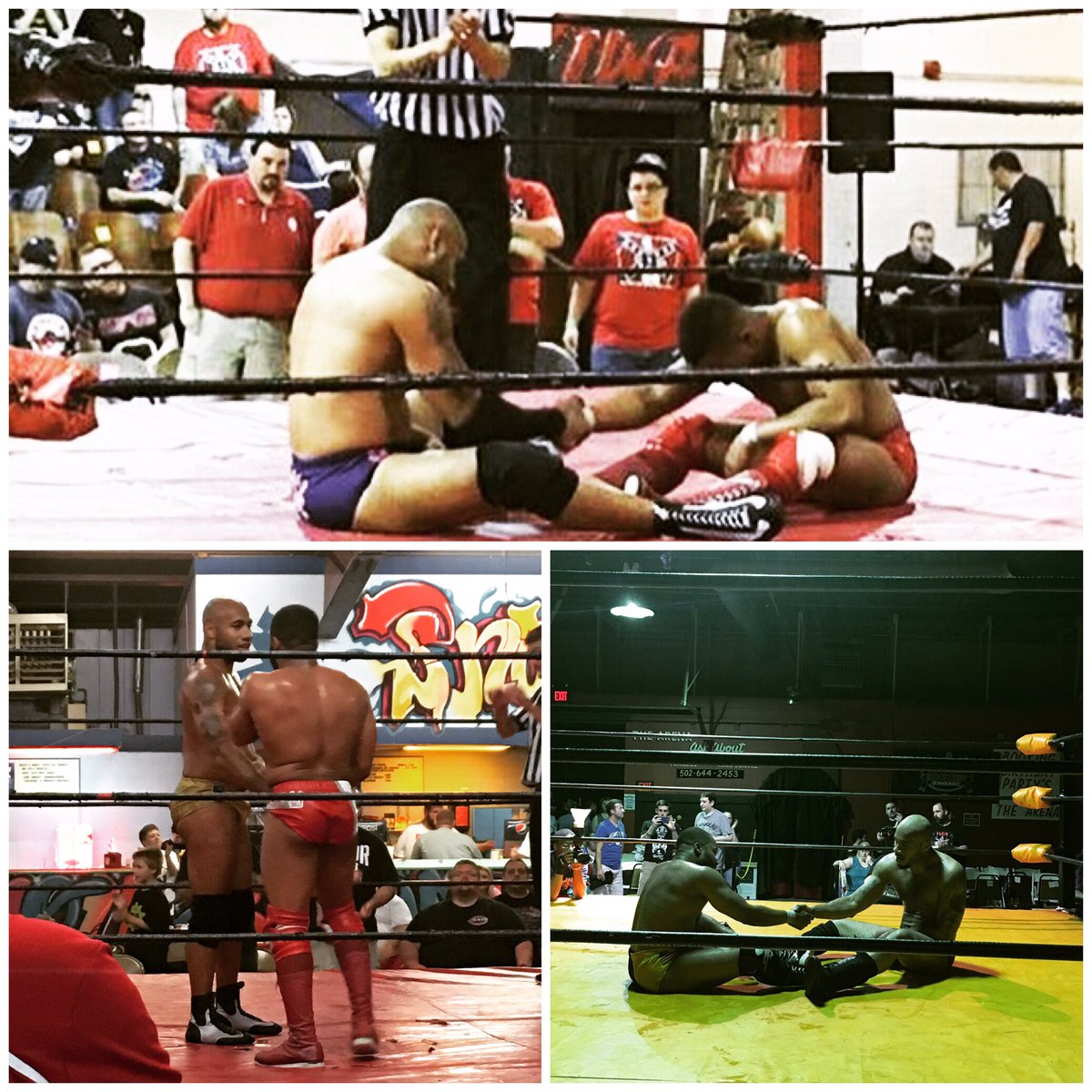PocketVolcano's tweet photo. The 3 outstanding matches between @proudcaucasian & @TheJonGresham at IWAMS. Thank you both for these. โค๏ธ #MattCage #JonathanGresham https://t.co/i2PxQYVxkW