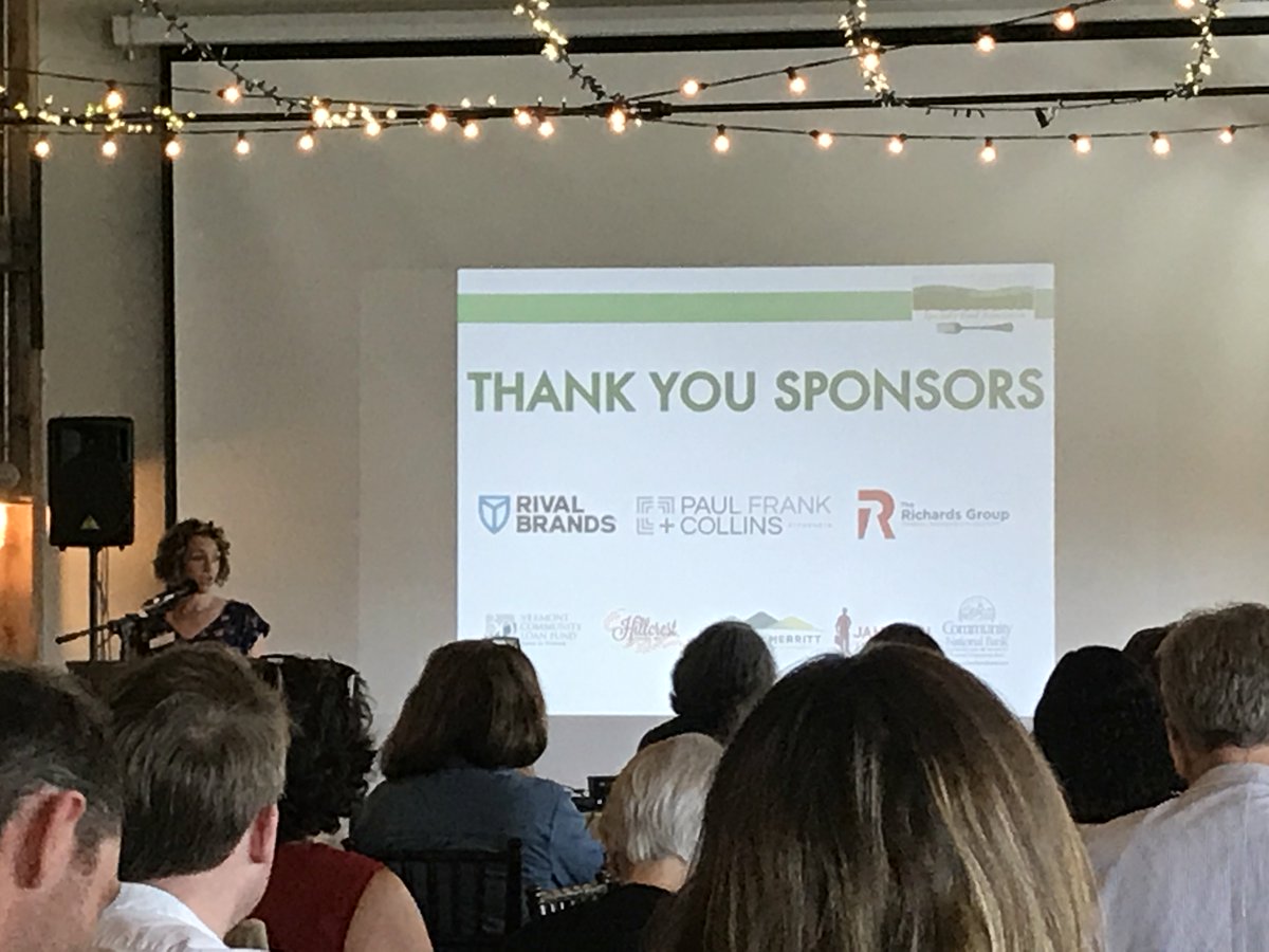 hkmerrittjr's tweet photo. Erin Siegrist kicking off the #VSFA Annual Meeting that we are co-sponsoring. #VTLocalFood #VTEntrepreneurs https://t.co/Uz4e6wPy4S