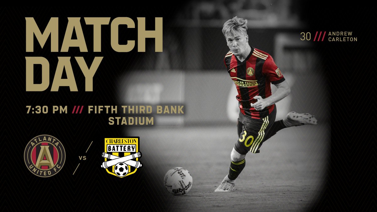 Our 1st step towards our 1st cup. 

#ATLUTD vs <a href="/Chas_Battery/">Charleston Battery</a> 

MATCH PREVIEW | bit.ly/2s7Cyo5
