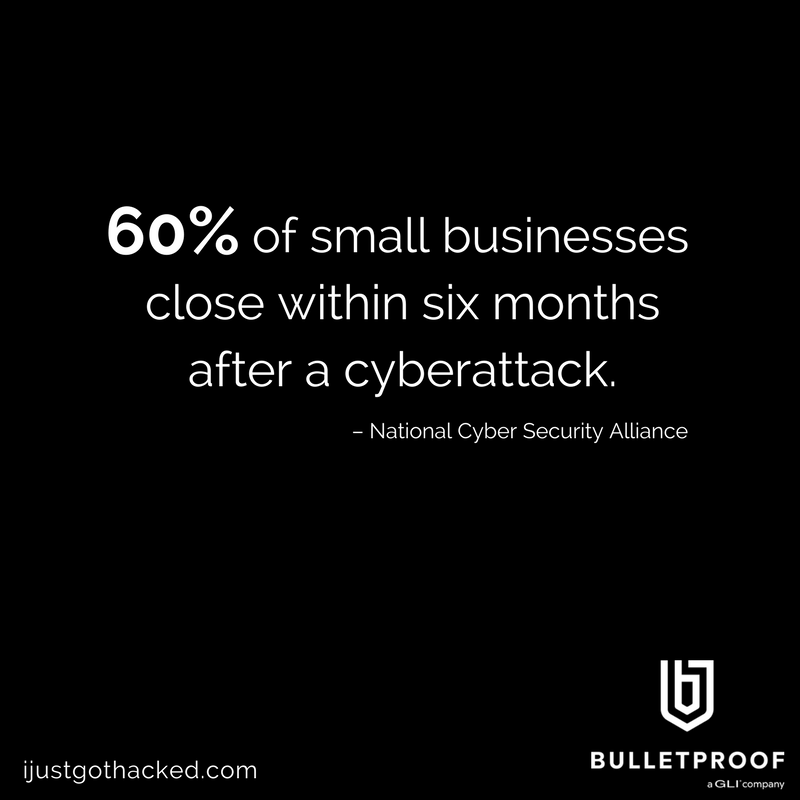 bulletproof_IT's tweet photo. Don't let this be you. Protect your business #cybersecurity #cyberattacks #infosec #business #hackstats https://t.co/JoCjf6Ybcv https://t.co/vgOG1jAgbH