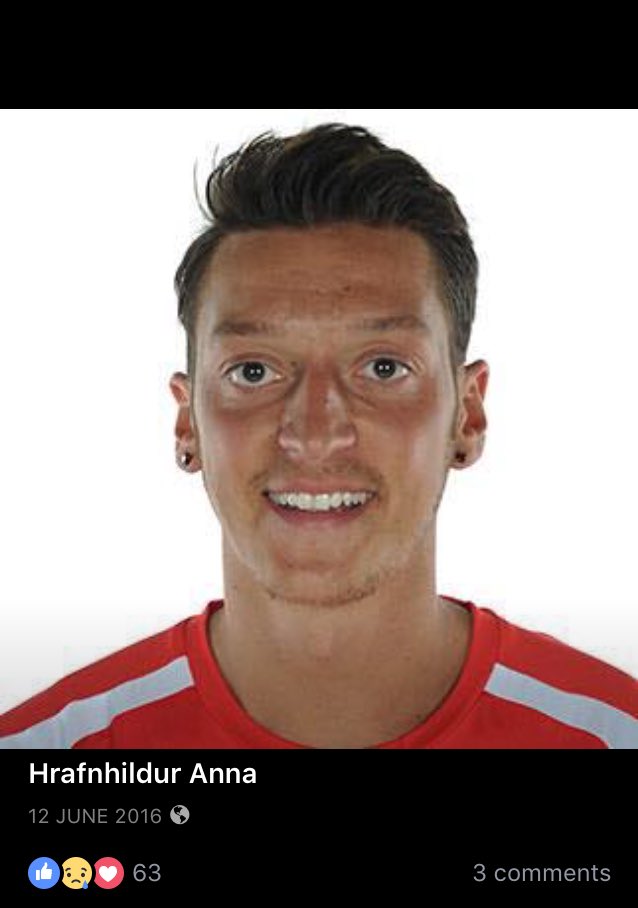 FemaleLarryBird's tweet photo. amma ekki sátt með Özil 😡 https://t.co/Rfew2EiAJr