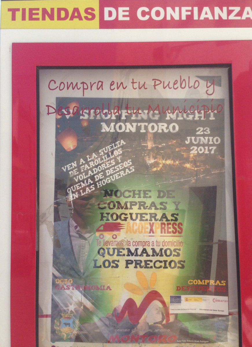 <a href="/camaraofcordoba/">Cámara de Comercio de Córdoba</a> presentando junto a <a href="/ACO2003CCA/">ACOEP Y CCA MONTORO</a> y ayuntamiento de #Montoro la 'shopping night' del 23J en apoyo al #comerciominorista