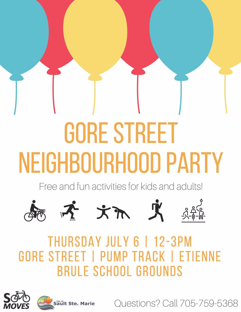 It's party time and you're invited! Gore Street Neighbourhood Party - July 6 https://t.co/Ju8TfgTkOC
