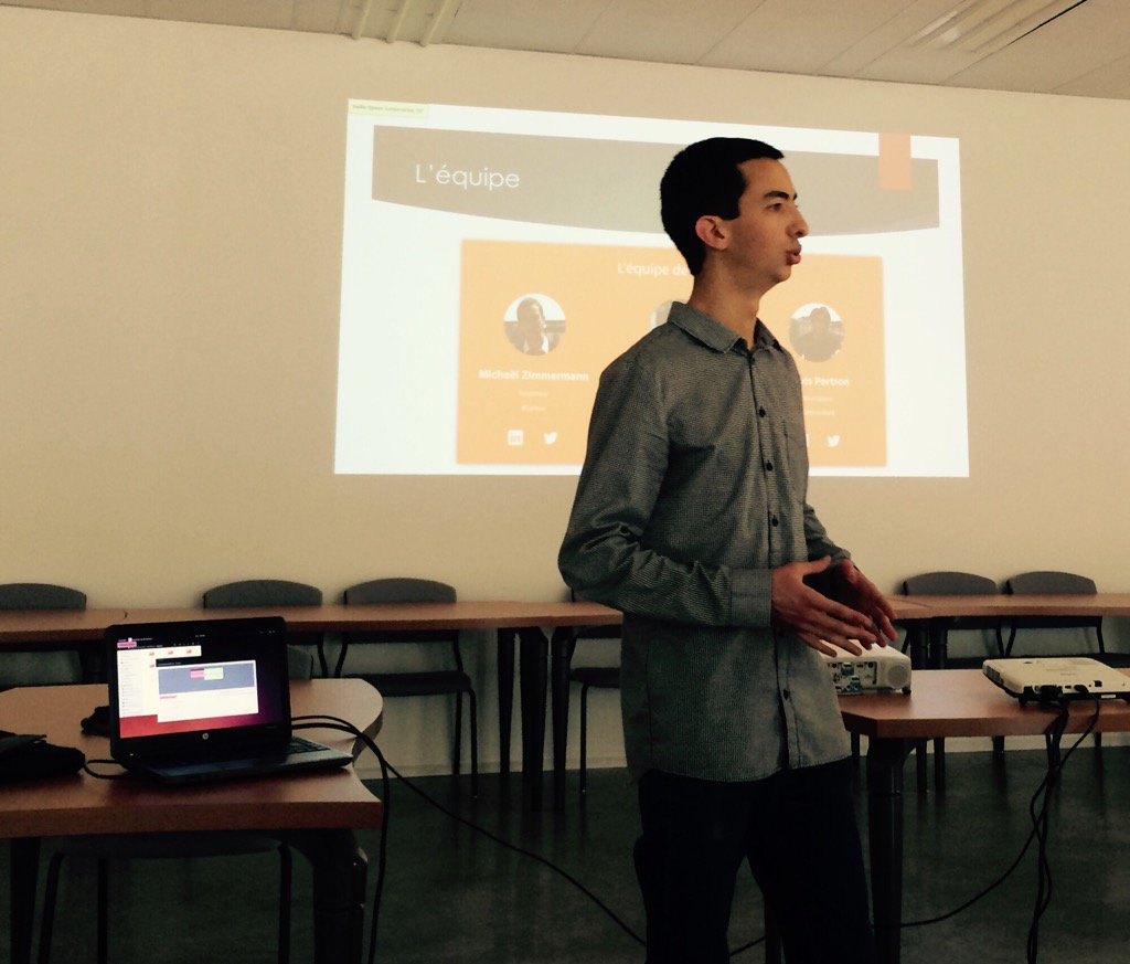 UBee_Lab's tweet photo. Abordons la question du tri de l'information avec @Mediao_fr Finale #UBooster2017 https://t.co/RbHtoKblJd
