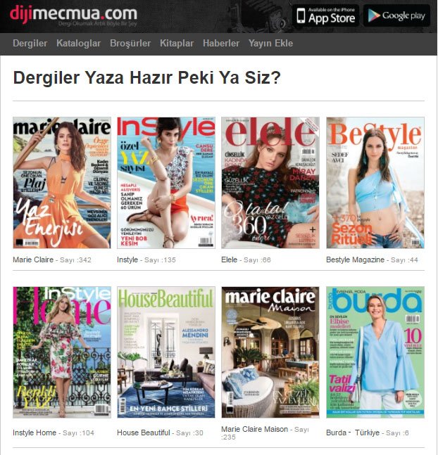 Dergiler Yaza Hazır Peki Ya Siz?
Okumak için: dijimecmua.com