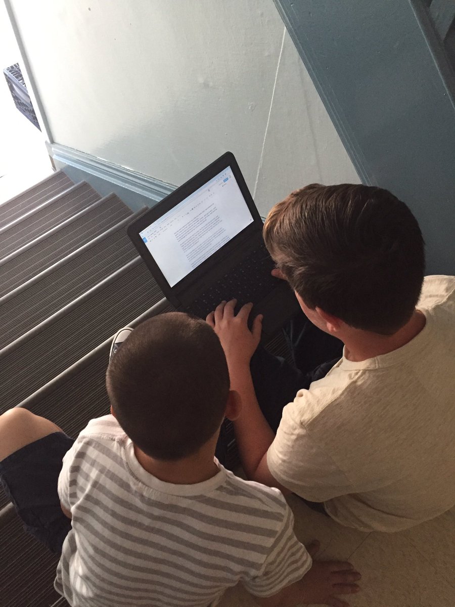 Thank you grade 8 peer mentors for helping us edit our narratives!