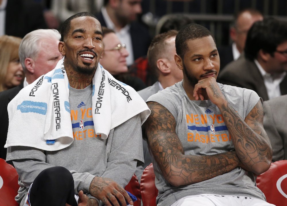 Melo to Cleveland?

It appears J.R. Smith wants a reunion with his former teammate 👀 ble.ac/2t1Onw9