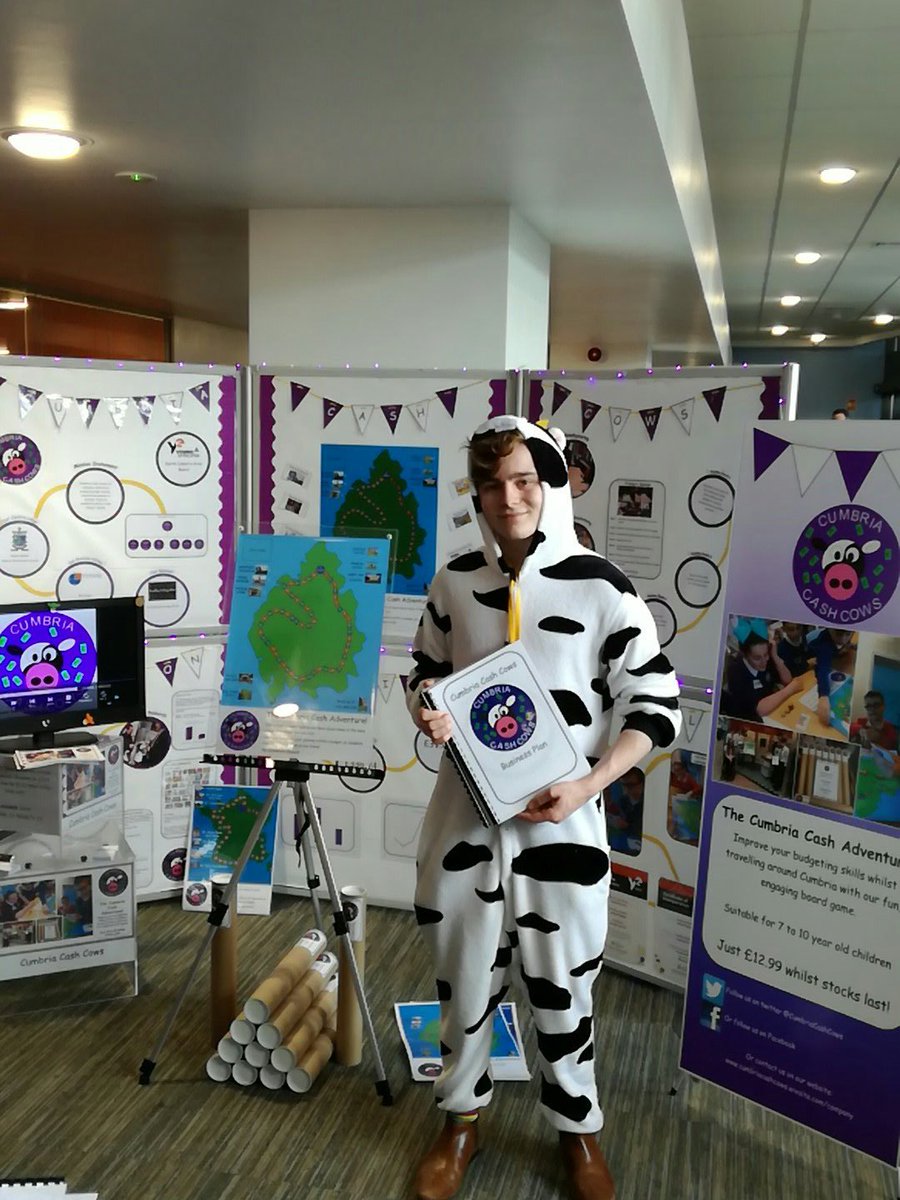 CumbriaCashCows's tweet photo. We're here and set up in preston for our @YW_NW event! Everybody's tradestands look #aMOOzing https://t.co/5XSJU0gYtv