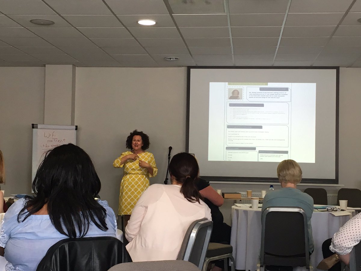 LouiseSewell_OT's tweet photo. @ShazzaHudson sharing fab strategies to help us to have EoL conversations - we all have the skills to do this #BLFprofessional https://t.co/jz9XwZOWfW