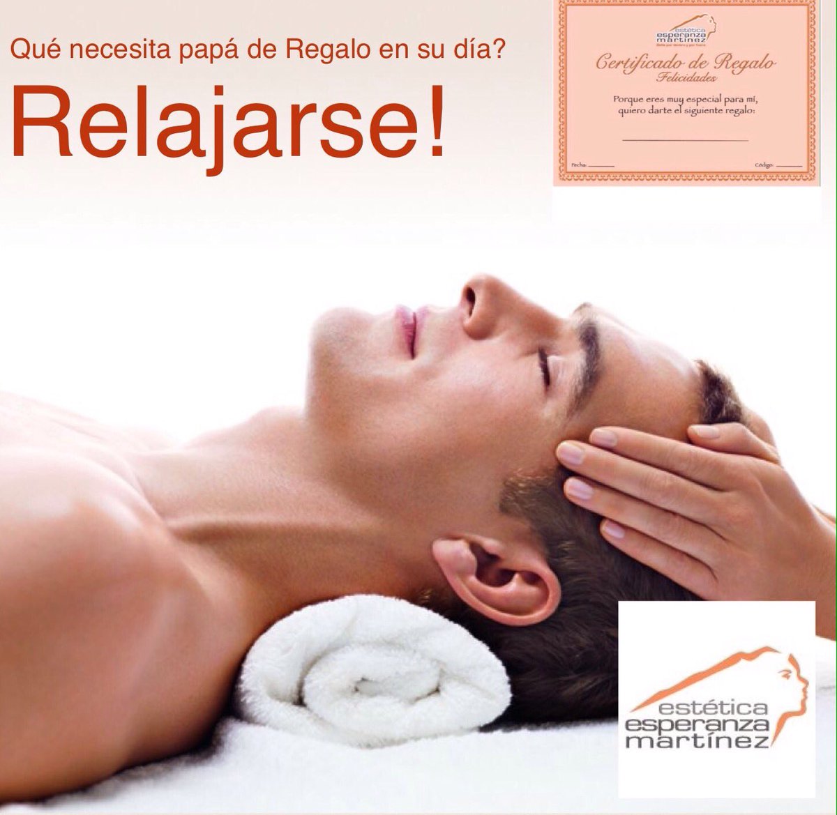 spaesperanza's tweet photo. UN MASAJE URGENTE! necesita papá. Cómprale un Certificado de Regalo de un masaje relajante, de piedras calientes u otro. 9927886 y 9931693 https://t.co/4U3XApRoQA