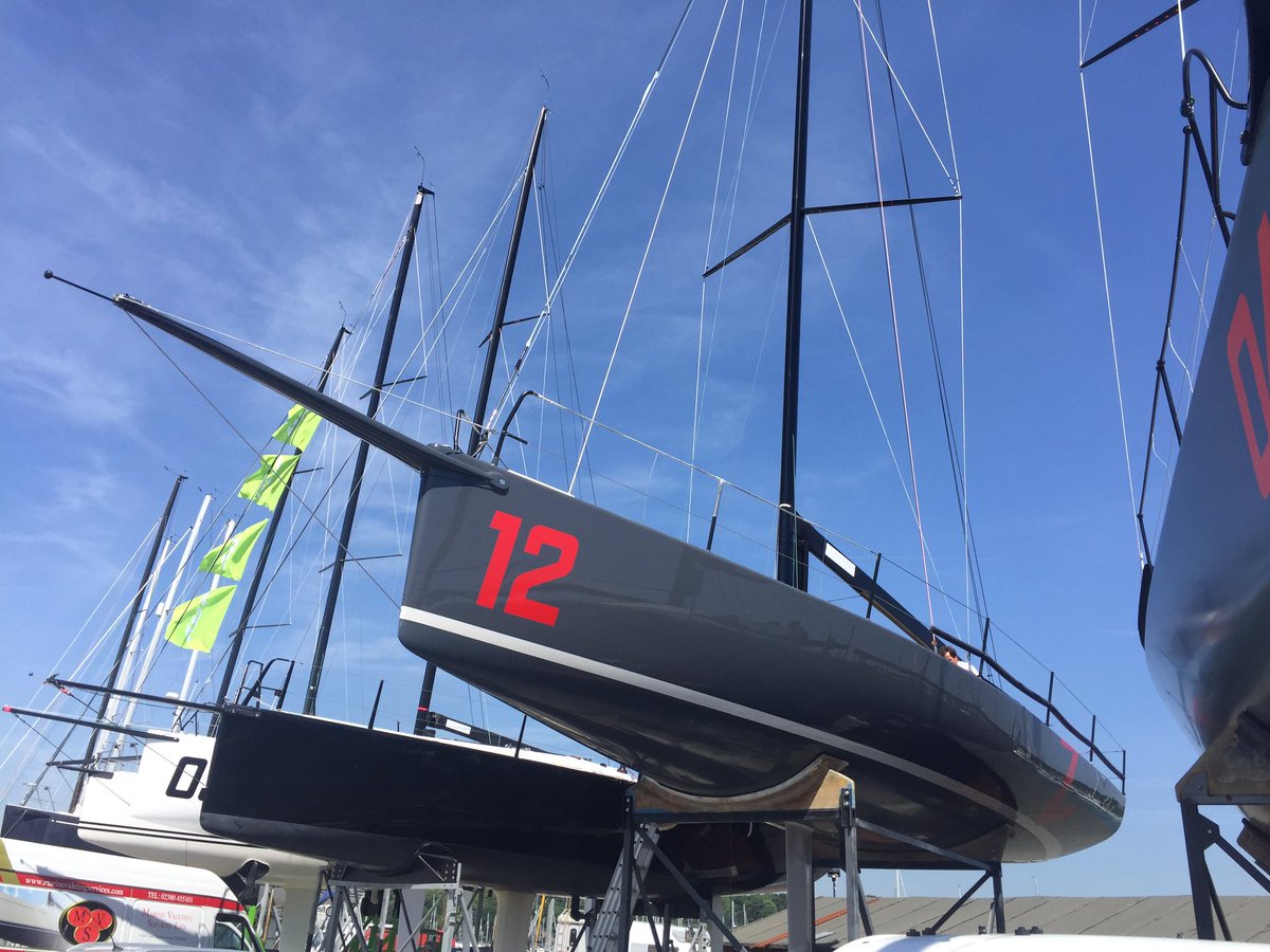 RaceYacht's tweet photo. Enjoying summer finally arriving as we check through all the systems on Zephyr ready for the @RORCRacing IRC nationals #gp42 #fast40class https://t.co/23mgLY15TW