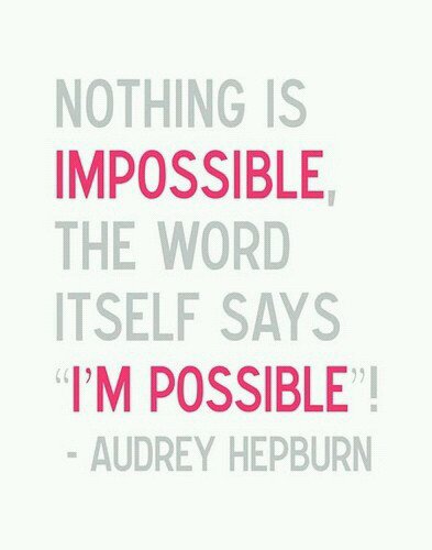 86and90's tweet photo. A little mid - week motivation #AudreyHepburn 
#WednesdayWisdom #Motivational https://t.co/0sYwZlqS3y