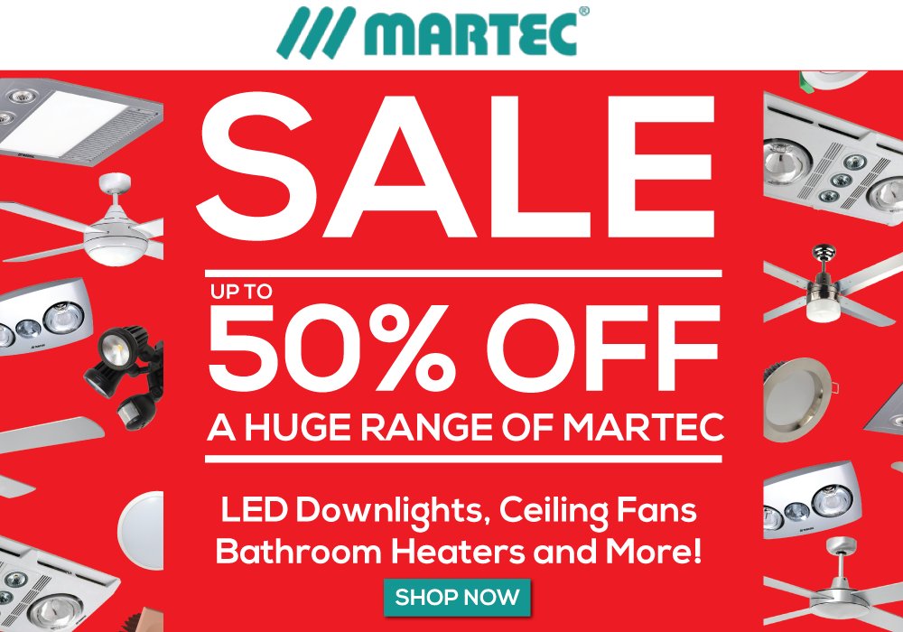 jdlighting's tweet photo. Martec EFOY #Sale - Up to 50% Off Selected Items - Only for a #LimitedTime

https://t.co/PzMc5Zoyzd

#Discount #Savings #Lighting https://t.co/EH0M0wqpCf