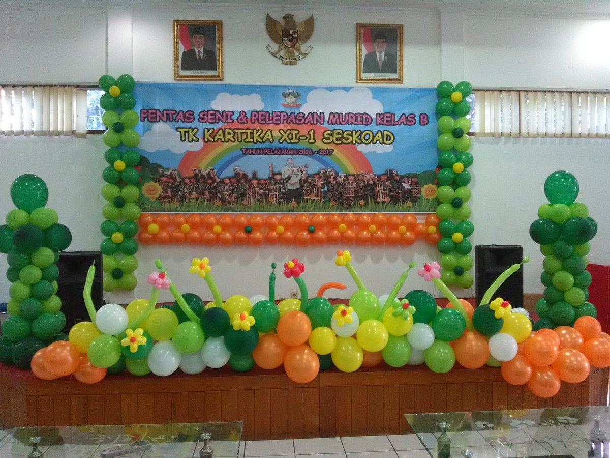 30 Ide Dekorasi  Kelas Tk  Balon  Fatiha Decor