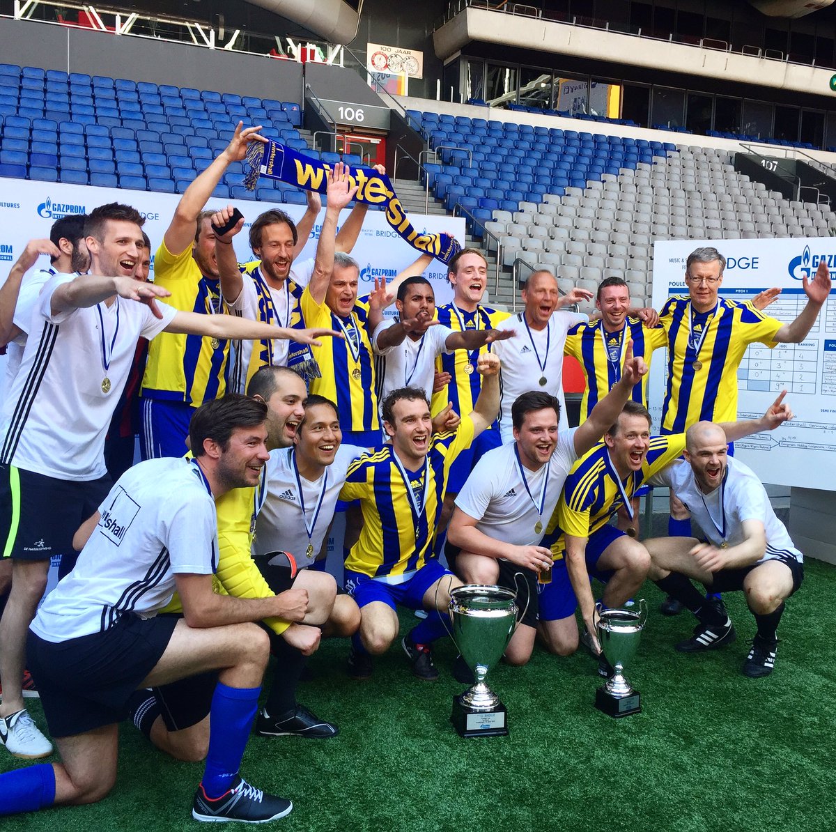 Winners! #gazprom #gi #gazprominternational #sport #football