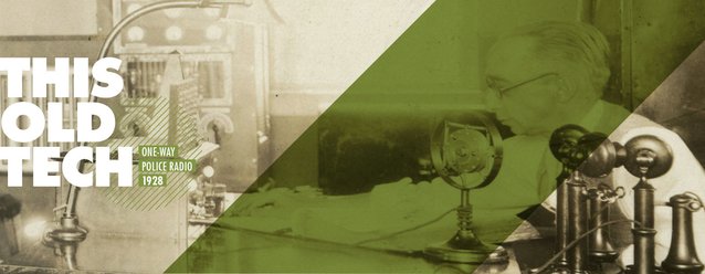 a76marine's tweet image. Go back in time with @StateTech and explore the history of the first #police radio #ThisOldTech dy.si/9Z52J #cdwsocial