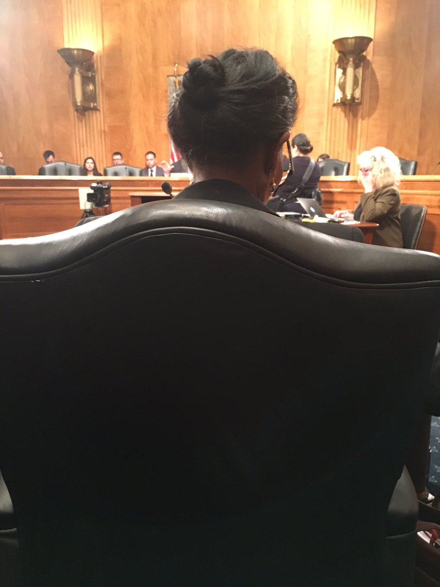 AHAFoundation's tweet image. .@ayaan prepares to testify before the Senate Homeland Security Committee #HSGAC