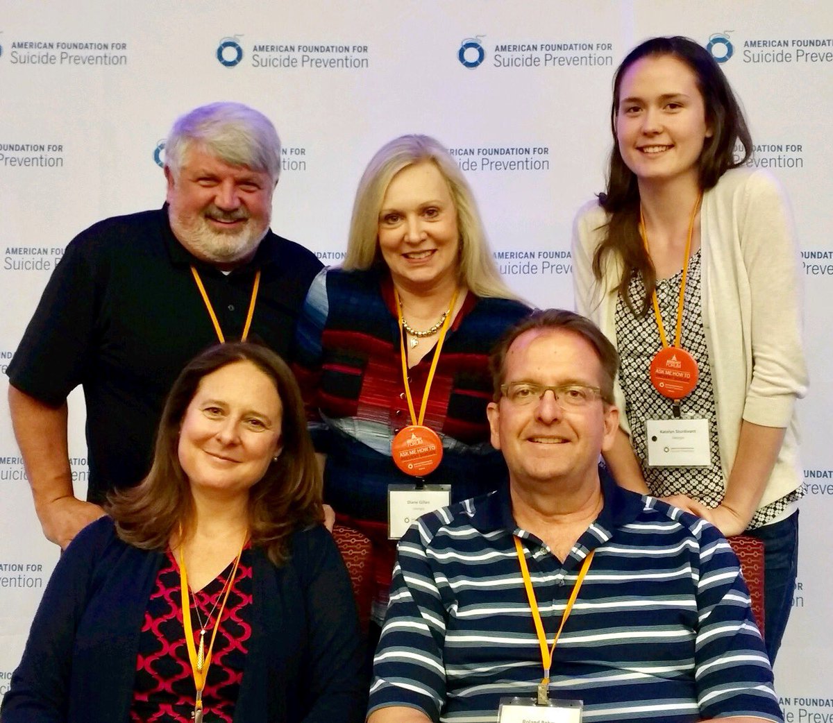 AFSP_GA's tweet photo. It's a wrap! We thank these wonderful folks for their attendance and work at #afspforum17 this week. #volunteers https://t.co/bb331UrQru
