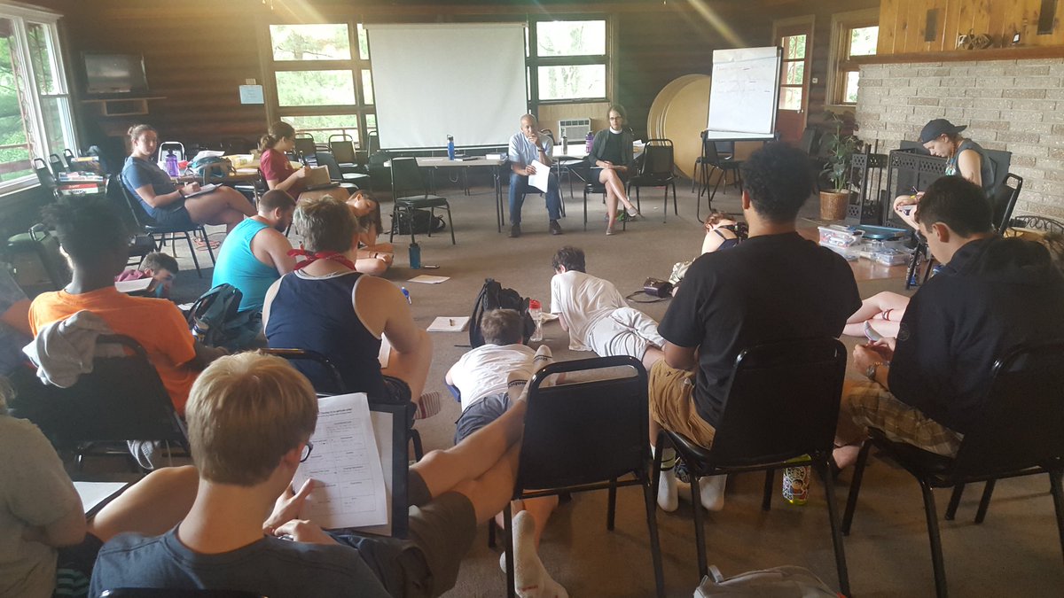 Mar-Lu-Ridge Summer Staff is here and learning about Lutheran theology today. 
#marlurocks #marluridge #lutheran 

instagram.com/p/BVGXtOQATh-/