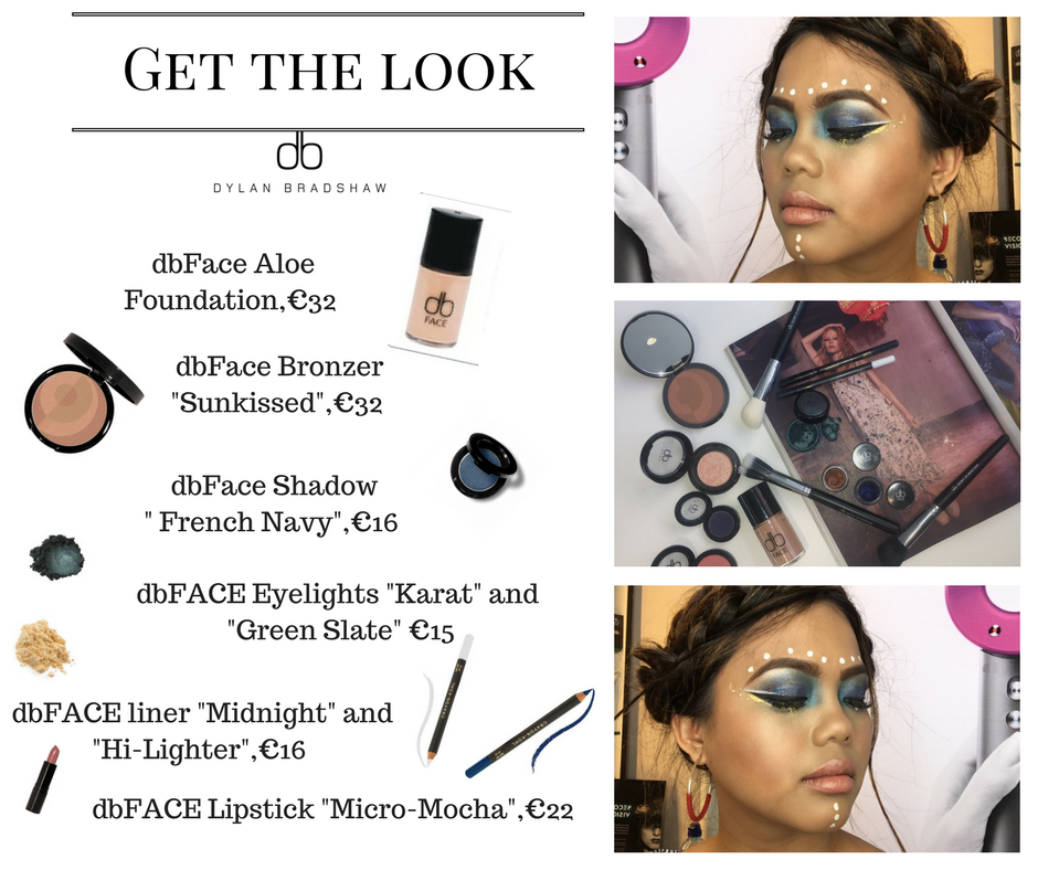 db_SalonAcademy's tweet photo. Festival make up just got easier! Check out the product list for Becky's creation using #dbFACE cosmetics! https://t.co/pE6xTHMBlt