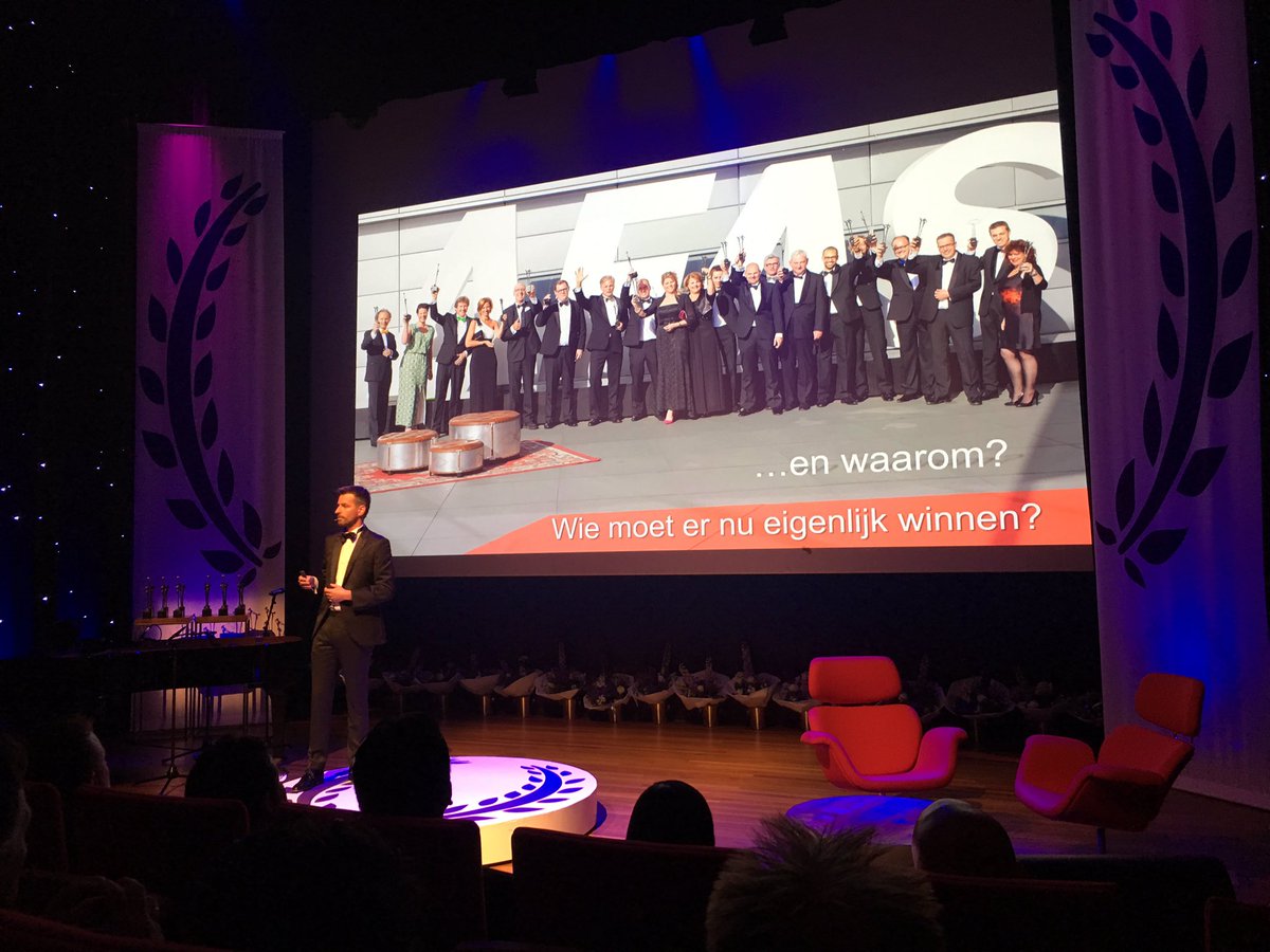 AFAS's tweet photo. Wie moet er nu eigenlijk winnen? De spanning begint al aardig op te lopen. Wat denken jullie, wie gaat er winnen? #AFAS #AFASawards https://t.co/8t3OHA59oI