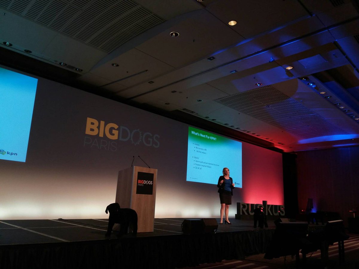 faizeakcaba's tweet photo. Great insight from Valerie Stam on WiFi use cases for providers #KPN #BiGDOGsParis - https://t.co/Hz7cy9Hw7h https://t.co/55G6era7hb