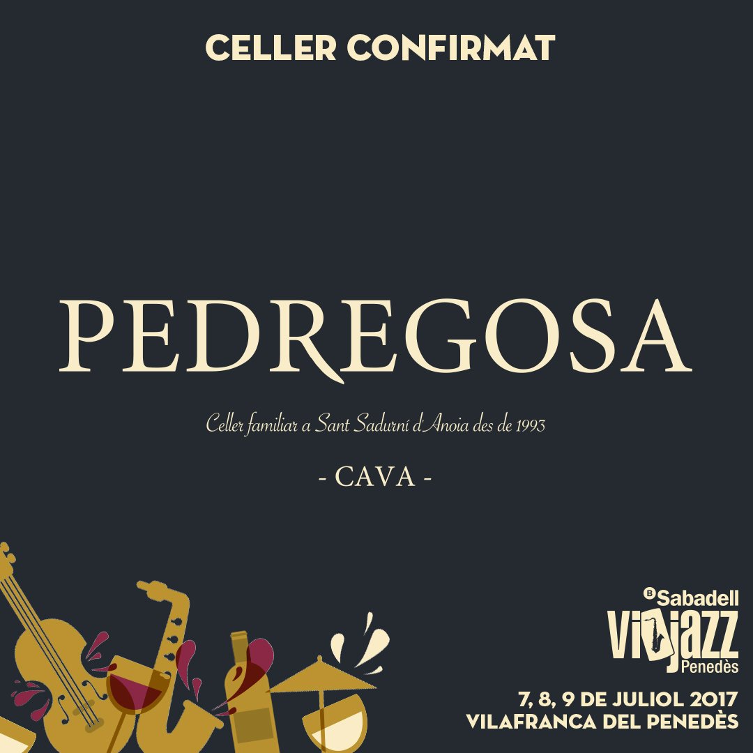 🍷 El cava d'agricultura ecològica <a href="/CavaPedregosa/">Castelo de Pedregosa</a> estarà present al Vijazz 2017! 👍 #tastaelvijazz

castelodepedregosa.com
