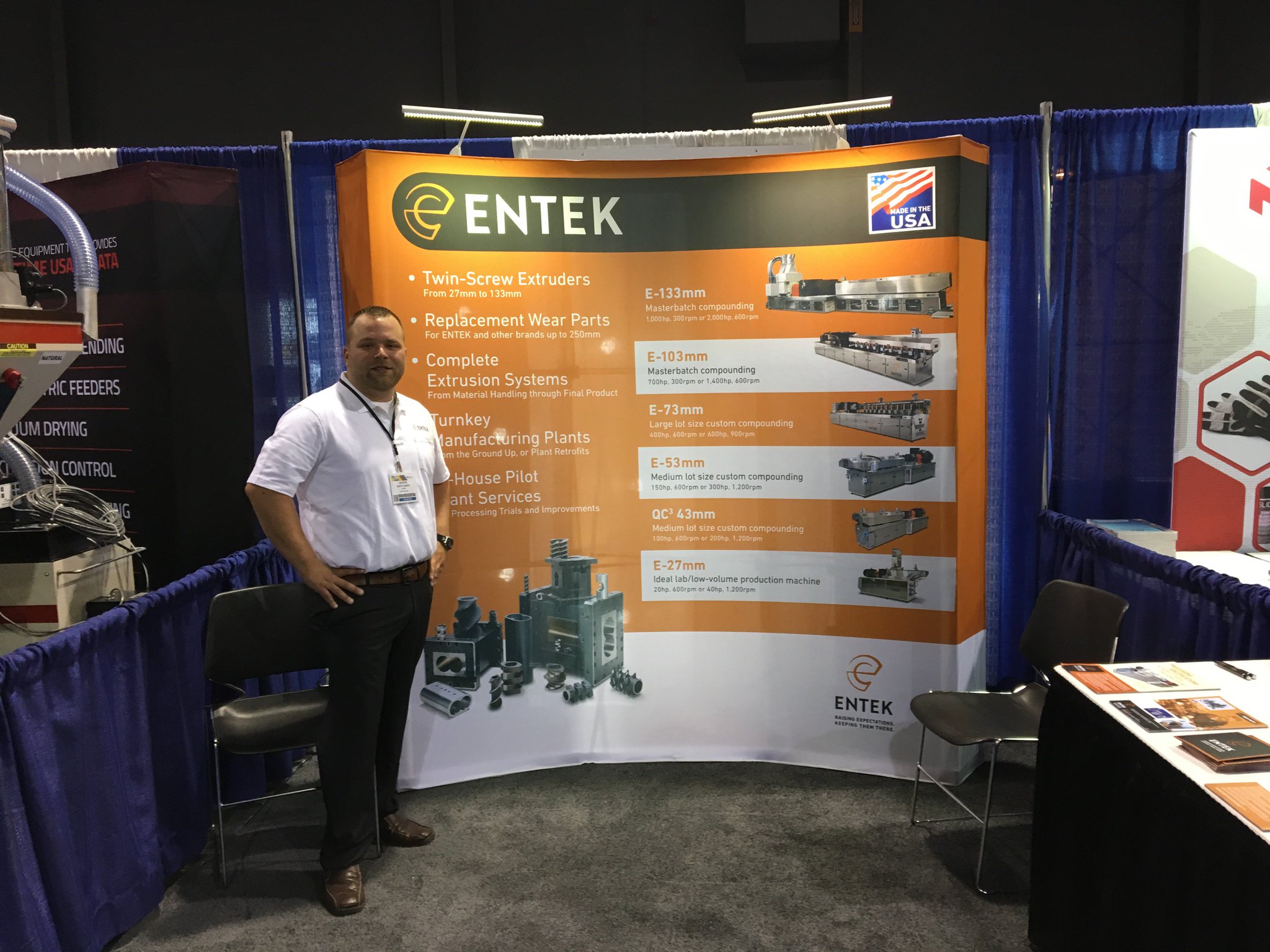 Entek Extruders On Twitter We Re At The Plastics Us