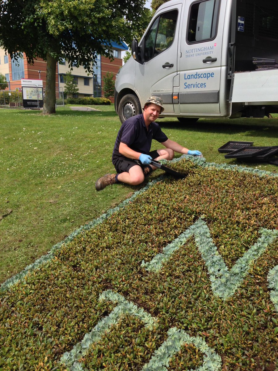 NHarrisonHortic's tweet photo. The final piece of the jigsaw placed by @David30ish of @NTULandscapes https://t.co/jh8Pl9pKij