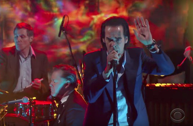 PureVolume (@purevolume) on Twitter photo WATCH: <a href="/nickcave/">Nick Cave & The Bad Seeds</a> perform a moving version of "Ring of Saturn" on <a href="/colbertlateshow/">The Late Show</a> purevolume.com/news/WATCH-Nic… WATCH: <a href="/nickcave/">Nick Cave & The Bad Seeds</a> perform a moving version of "Ring of Saturn" on <a href="/colbertlateshow/">The Late Show</a> purevolume.com/news/WATCH-Nic…