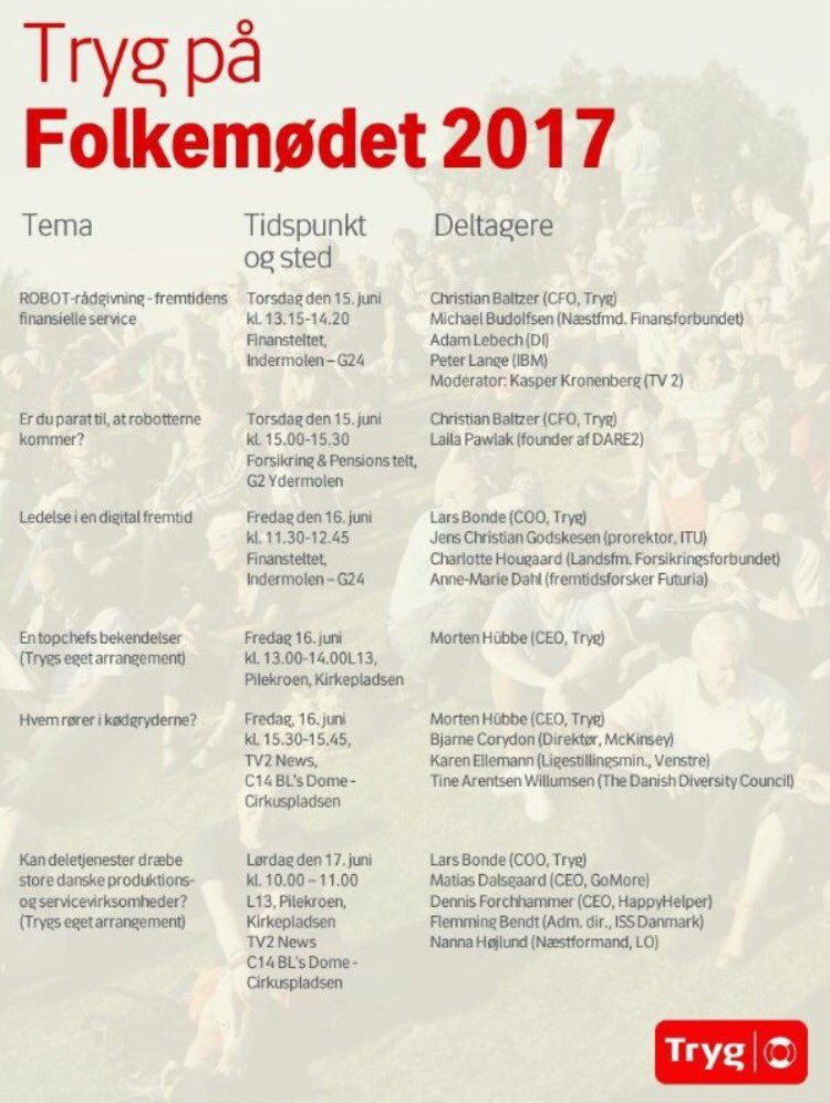 Solen skinner på øen! Og vi er selvfølgelig også på Folkemøde - med hele topledelsen! Her er vores samlede program 🌞#fmdk