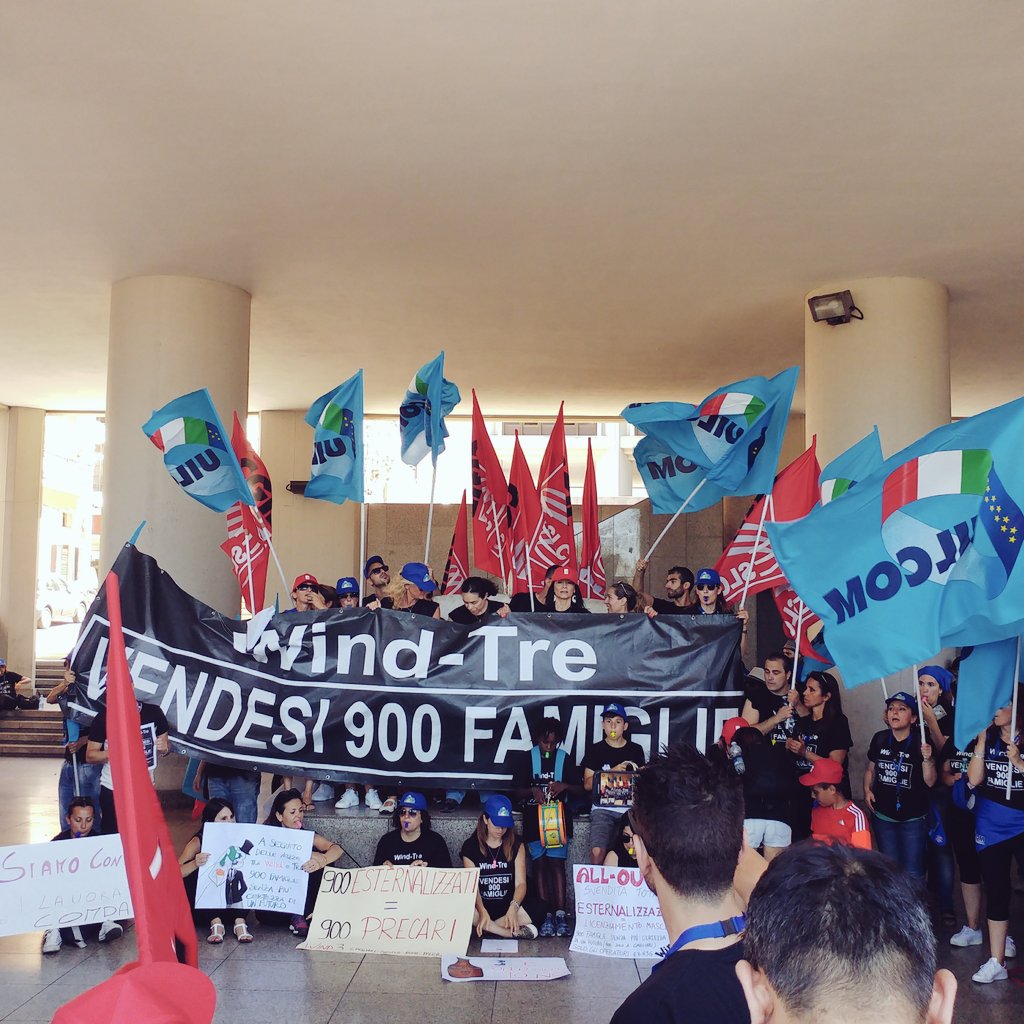 paola_melis77's tweet image. Sciopero degli operatori del 133
NO all'esternalizzazione #14giugno#noesternalizzazionewindtre#lavoro#fusione#joinventure#