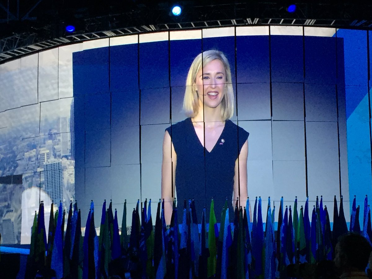 Rotary's tweet photo. .@_brittanyarthur shares her inspiring journey as Rotary scholar and @rotaract member. #rotary17 https://t.co/kFyEJXodvE