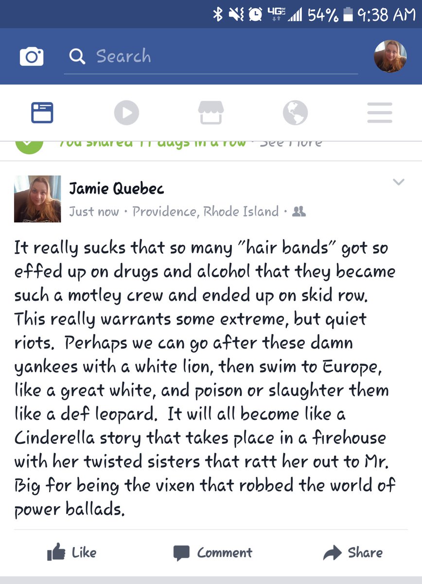 JamieQuebec's tweet image. I'm feeling a bit creative today. While listening to power ballads on Spotify, this just popped into my head.  Though I would share.