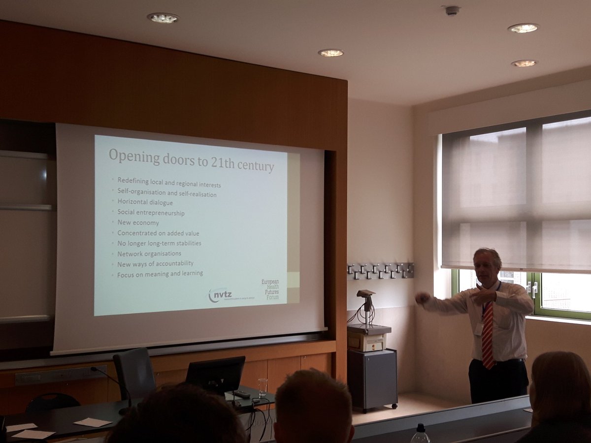 EHMAinfo's tweet photo. Talking about #HealthFutures and #health in 21st century with Marius Buiting #NVTZ @EUHealthFutures #EHMA2017 https://t.co/25P0CJAQ4l