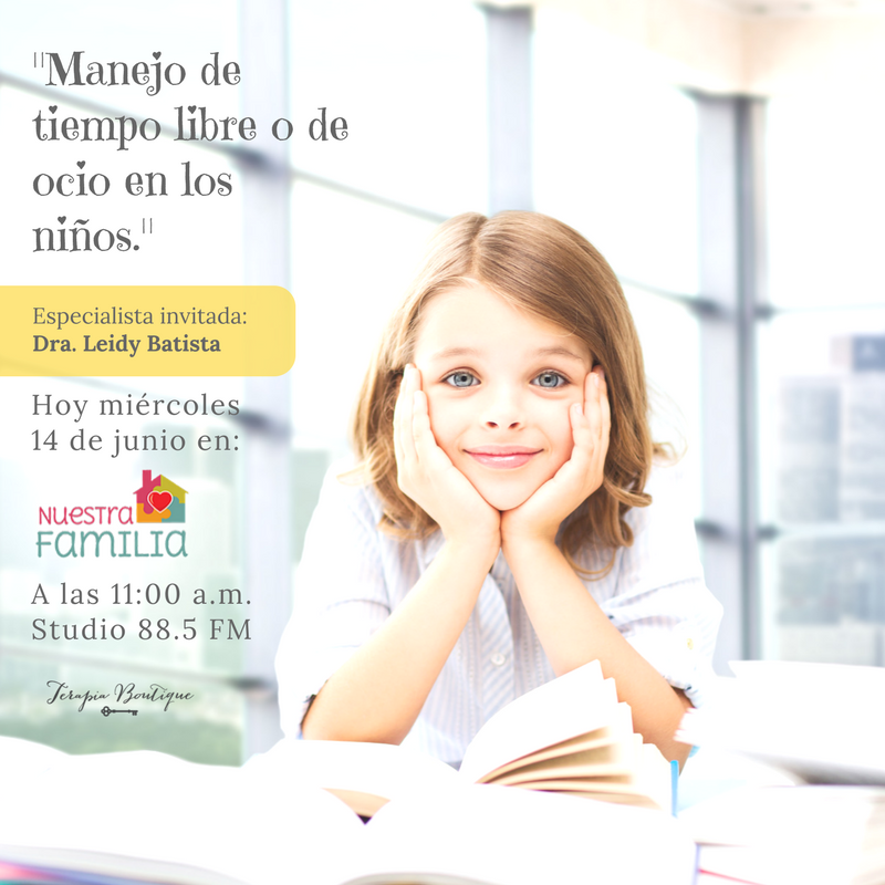 terapiaboutique's tweet photo. On Air! Ya sintonizaste a @Nuestra_Familia ? Dale, te esperamos! | #terapiaboutique #nuestrafamiliard #ocio #niños #vidadepadres #psicologia https://t.co/HBP82OB5Ex