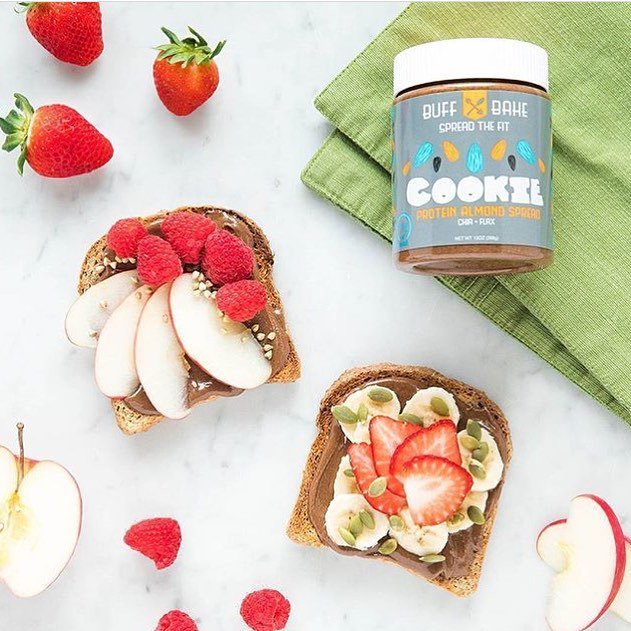 buffbakecanada's tweet photo. Strawberries, raspberries, apples, and Cookie Almond Spread! Can you think of a more delicious way to start the da… https://t.co/waA5OxgbIM https://t.co/PSS6XchGsX