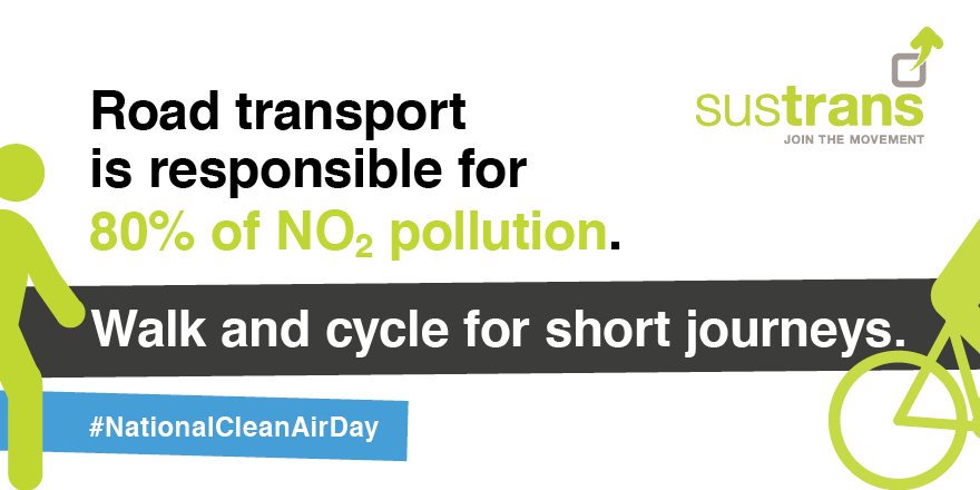 Tomorrow we're joining #NationalCleanAirDay cleanairday.org.uk *stat by <a href="/DefraGovUK/">Defra UK</a>